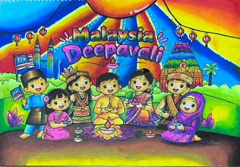 Original artwork by Aliyah Sofia Binti Razmin