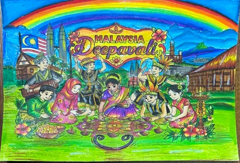 Original artwork by Nul Rahmah Binti Ag Saidi