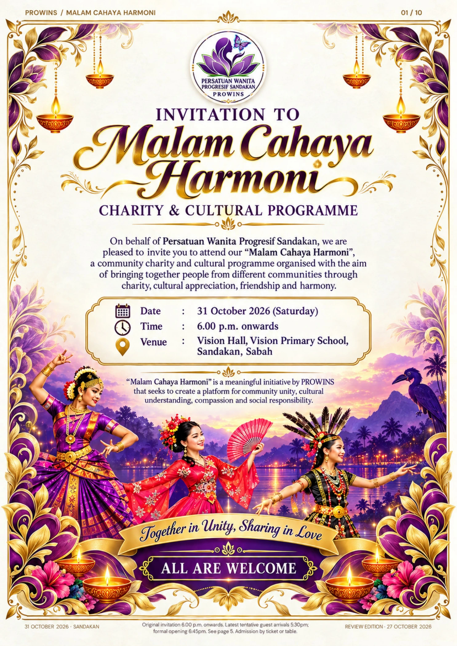 Malam Cahaya Harmoni · Page 1 / 10
