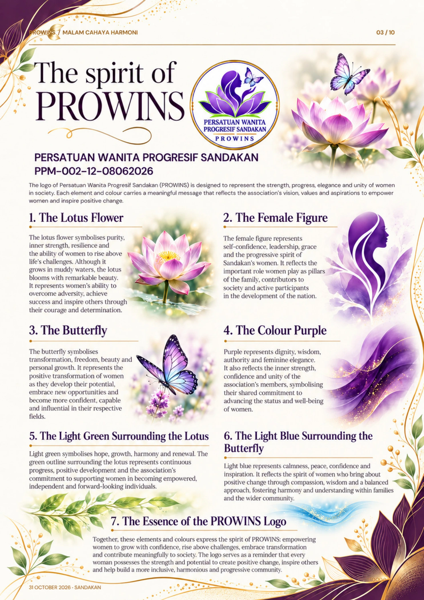 The spirit of PROWINS · Page 3 / 10