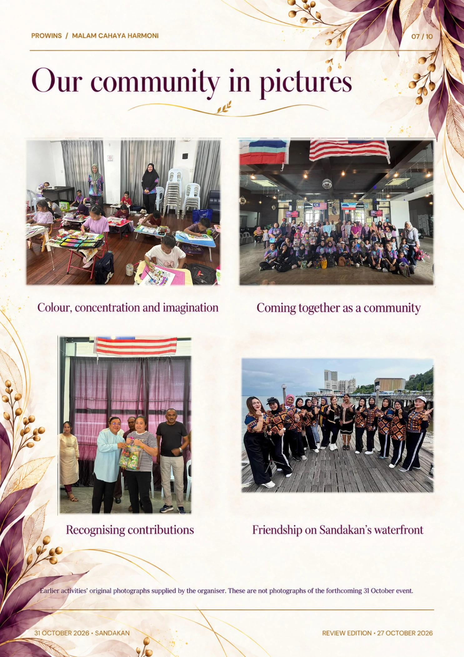 Our community in pictures · Page 7 / 10